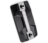 Pieza de Motocicleta Accesorios Protector De Tapa Llenado Aceite del Tanque Líquido Frenos Delanteros para Suzuki V-Strom 650 250 1000/xt DL DL650 DL1000 650dl(Gray B)
