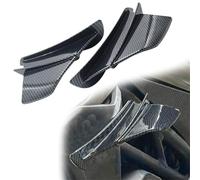 Pieza de Motocicleta Alerón De ala Fija para Motocicleta, Cubierta Protectora, Protector Lateral, Carenado, Accesorios para Yamaha BWS RS Jog Joe GP(Carbon Fiber Pattern)
