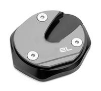 Pieza de Motocicleta Almohadilla De Extensión La Pata Cabra Motocicleta Placa Ampliación del Soporte Lateral para Honda Rebel CMX 300 500 CMX300 CMX500 2017 2018 2019 2020 2021(Titanium)