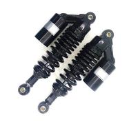 Pieza de motocicleta Amortiguadores Traseros Universales Para Motocicleta De 11 ", 280 Mm, 7, Conjunto Amortiguador Trasero Para SUZUKI GT 125 GT125 1976-1981(Nero)