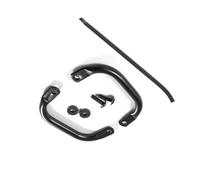 Pieza de Motocicleta Barra De Agarre para Pasajero Motocicleta, Reposabrazos, Asiento, Mano, Cojín, Soporte para Vespa para Primavera 150 para Sprint(Nero)