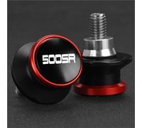 Pieza de Motocicleta Bobinas Soporte Deslizador Carretes Basculante Motocicleta para CFMOTO 500SR CF500SR 2023 2024 SR500 500 SR 2025(Red B)