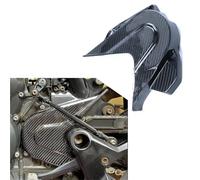 Pieza de Motocicleta Cubierta De Cadena Y Piñón Motor Fibra Carbono para Motocicleta, Protector Lateral Carenado, Accesorios para Duke890 2018 2019 2020 2021