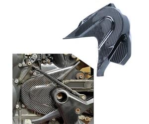 Pieza de Motocicleta Cubierta De Cadena Y Piñón Motor Fibra Carbono para Motocicleta, Protector Lateral Carenado, Accesorios para Duke890 2018 2019 2020 2021
