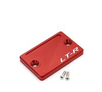 Pieza de Motocicleta Cubierta De Depósito Líquido Frenos Delantero para Motocicleta para Suzuki LT-R450 para Quad Racer 2006-2009(Red B)