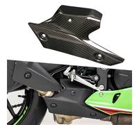 Pieza de Motocicleta Cubierta De Escape Fibra Carbono para Motocicleta, Protector Carenado, Accesorios para Kawasaki Ninja ZX 6R 636 2019-2024 2020 2021 2022 2023