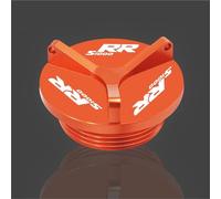 Pieza de Motocicleta Cubierta De Filtro Aceite Motor CNC para Motocicleta, Accesorios Tapa Tapón para BMW S1000R S1000RR S 1000R 1000RR 2009-2023(Orange A)