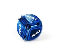 Pieza de Motocicleta Cubierta De Llenado Aceite Motor Motocicleta, Filtro, Accesorios Protección para Kawasaki Z750 Z 750 2003-2024 Z750S Z750R(BLU)
