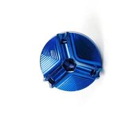 Pieza de Motocicleta Cubierta De Llenado Aceite Motor Motocicleta, Filtro, Accesorios Protección para Honda para Super Cub C70 90 110 C125(BLU)