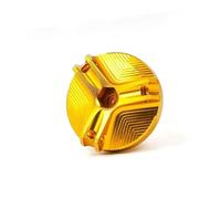 Pieza de Motocicleta Cubierta De Llenado Aceite Motor Motocicleta, Filtro, Accesorios Protección para Honda DREAMWING para Navi 110, Todo El Año(Jaune)