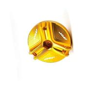 Pieza de Motocicleta Cubierta De Llenado Aceite Motor Motocicleta, Filtro, Protección para Yamaha Aerox 155 50 50CC Universal(Jaune)