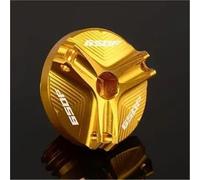 Pieza de Motocicleta Cubierta De Llenado Aceite Motor Motocicleta, Protectora Filtro para Honda CB650F CBR650F CB 650F CBR 2015 2016 2017 2018(Jaune)