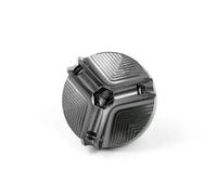 Pieza de Motocicleta Cubierta De Llenado Aceite Motor Motocicleta, Protectora Filtro para VOGE 200AC 300AC 300R 300RR 500R 500DS 650DS 600DS(Grey)