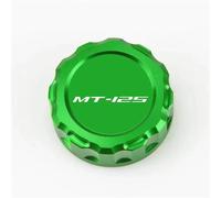 Pieza de Motocicleta Cubierta De Llenado Aceite Motor Motocicleta, Protectora Filtro para Yamaha MT125 MT 125 MT-125 2008-2019(Vert)