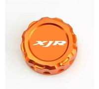 Pieza de Motocicleta Cubierta De Llenado Aceite Motor Motocicleta, Protectora Filtro para Yamaha XJR1300 XJR1200 XJR 1200 1300(Orange)