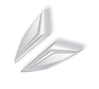 Pieza de Motocicleta Cubierta Orificio del Espejo Retrovisor Motocicleta Bloque Base Tapa Código Chasis para Ducati Panigale V4/ S/Speciale/R / V2 2018-2019-2020-2021-2022(Silver)