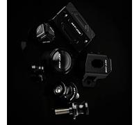 Pieza de Motocicleta Cubierta Protectora del Depósito Líquido De Freno Delantero Y Trasero Carretes Válvula Neumático Llenado Aceite para Yamaha MT-09 MT09 SP 2014-2019 2020 2021 2022 2023(Nero)