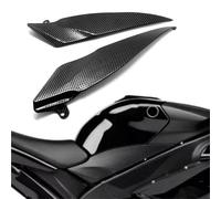 Pieza de Motocicleta Cubierta Protectora Fibra De Carbono para Motocicleta, Protector Carenado, Lateral del Tanque Gasolina, Alerón Y para Yamaha YZFR1 2007-2008