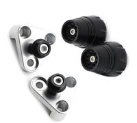 Pieza de Motocicleta Deslizador De Marco para Yamaha XJR1300 2005 2004 2003 2002 2000 1999 Protector contra Choques Almohadilla Choque para Motor Motocicleta Protección Caídas(Nero)