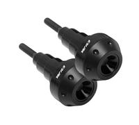 Pieza de Motocicleta Deslizador De Marco para Yamaha YZFR3 Protector contra Choques Almohadilla Protección Caídas para Motocicletas(Nero)