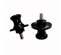 Pieza de Motocicleta Deslizadores Tornillos Caballete Trasero 6 Mm Basculante Motocicleta para Aprilia RS660 Tuareg 660 Tuono 660/1100 RS 50 125 150 1000 RSV4(Nero)
