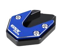 Pieza de Motocicleta Extensor Pata Cabra Motocicleta Placa Soporte Caballete Lateral para Suzuki GW250 GSX250R GSX 250 R 2021-2023 DL250 SRMAX250 SRMAX300(Blue2)