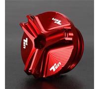 Pieza de Motocicleta Filtro De Aceite Motor para Motocicleta, Tapa Tapón, Accesorios para Tornillos para Yamaha TENERE 700, 2018, 2019, 2020, 2021, 2022, 2023, 2024(Rosso)