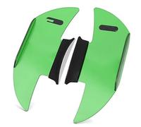 Pieza de Motocicleta Kit De ala Dinámica Decorativa para Suzuki GSX-R600 750 1000 125 GSX-250R GSXS1000F, Carenado Frontal Aerodinámico Winglets, Alerones Laterales(Vert)