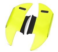 Pieza de Motocicleta Kit De ala Dinámica Decorativa para Suzuki GSX-R600 750 1000 125 GSX-250R GSXS1000F, Carenado Frontal Aerodinámico Winglets, Alerones Laterales(Jaune)