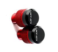 Pieza de Motocicleta M10 * 1,25 para Yamaha MT 07 MT-07 Accesorios De Motocicleta CNC Espejo Agujero con Cabezal para Tornillos Pernos Tapas Cubierta(Rosso)