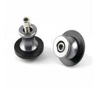 Pieza de Motocicleta M8 Accesorios Deslizadores Tornillos Caballete Trasero Carretes Basculante Moto para Kawasaki Z400 Z500 Z 400 500 para Ninja para SE 2019-2024(Grey)