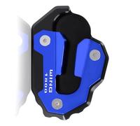 Pieza de Motocicleta Motocicleta De Aluminio CNC para Honda Goldwing 1800 GL 2018 2019 2020 2021 2022 Soporte Lateral Pie Placa Almohadilla Ampliación(BLU)