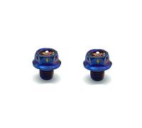 Pieza de Motocicleta Motocicleta M10 * 1,25 Izquierda Derecha Espejo Roscado Agujero con Cabezal para Tornillos Pernos Tapas para Yamaha FZ07 FZ09 FZ1 MT07 MT09 XSR900(BLU)