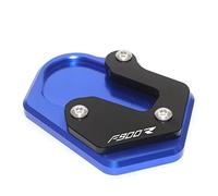 Pieza de Motocicleta para BMW F900R F900 R 2020 Accesorios De Motocicleta Soporte Lateral Pie Pequeño Extensión Almohadilla Ampliación Placa Marco(Blue-Black)