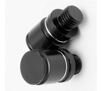 Pieza de Motocicleta para Honda CB 650R 1000R CB650R CB650F CB600F CB500X CB500F CB1100 CB1000R Espejos Agujero con Cabezal para Tornillos Tapas Perno Roscado M10X1.25(Nero)