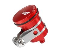 Pieza de Motocicleta para Honda CB400, Depósito De Líquido Freno Trasero Motocicleta, Tanque Embrague, Cubierta Copa Aceite para CB 400 1998 1997 1996 1995 CB-400(Rosso)