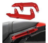 Pieza de Motocicleta para Honda MSX125 GROM 2021-2022 2024 Accesorios para Motocicletas Reposabrazos Trasero para Pasajero Asiento De Asidero Barra Agarre Pasamanos Manillar(Rosso)