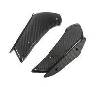 Pieza de Motocicleta para Kawasaki para Ninja 400 2018 2019 2020 2021 Downforce Spoilers Kit De Alas Aerodinámicas Winglet Fijo ala Carenado(Carbon Fiber)