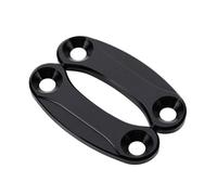 Pieza de Motocicleta para Kawasaki ZX10R 2016-2021 ZX6R 2019-2021 para Ninja 400 2018-2021 Espejo Retrovisor De Motocicleta, Cubierta Orificio, Chasis, Código, Tapa, Bloque Base(Nero)