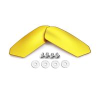 Pieza de Motocicleta para Suzuki GSX-R 1000 1000R GSXR1000 GSXR1000R 2017 2018 2019 2020 2021 Espejos Retrovisores De Motocicleta Tapas Orificio Soporte Lateral(Gold)