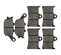Pieza de motocicleta Para Yamaha FZ6 FZ8 Para Fazer 8 YZF600 R6 YZF R6S Para Naked FZ1 Para FZS 1000 R1 MT 07 09 Tracer, Pastillas De Freno Delanteras Y Traseras Para Motocicleta(Front and Rear)