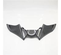 Pieza de Motocicleta para Yamaha MT-09 SP MT09 MT 09 2021 2022 2023 Alerón Delantero Desnudo para Motocicleta Winglet Kit De ala Aerodinámica Protector Alerones(Carbon Fiber Look)