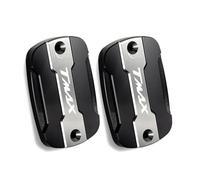 Pieza de Motocicleta para Yamaha TMAX 530 SX DX 2012 2013 2014 2015 2016 2017 2018 2019 Accesorios para Motocicletas Tapa del Tanque De Aceite Freno Líquido Delantero(Grey)