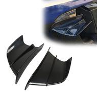 Pieza de Motocicleta para Yamaha YZF-R1 YZF-R3 YZF-R6 Accesorios Motocicleta Protector Lateral Carenado Winglet Deflector De Aire ala Spoiler Escudo Cubierta Protectora(Nero)