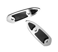 Pieza de Motocicleta para Yamaha YZF-R3 2015-2016 YZF-R25 2013 2014 2015 Cubierta del Orificio Espejo De La Motocicleta Bloque Retrovisor(Silver)