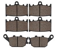 Pieza de motocicleta Pastillas De Freno Delanteras Y Traseras Para Motocicleta Para SUZUKI GSF 1250 Bandido No ABS 2007 2008 2009 2010 2011 GSF1250 2007-2012(Front and Rear)