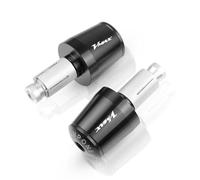 Pieza de Motocicleta Perillas De Manillar Motocicleta Empuñaduras Extremos Agarre Tapa Tapón Deslizante para Yamaha V-MAX VMAX 1200 V-MAX1200 VMAX1200 1985-2017(Nero)