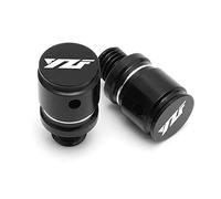 Pieza de Motocicleta Pernos De Tapa Tornillos Tapón Obturación Agujero Espejo para Yamaha YZF R1 R6 R3 R25 R15 V3 R125 YZF Yzfr125 YZFR6(Nero)