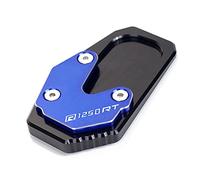 Pieza de Motocicleta Pie De Extensión Pata Cabra para BMW R1250RT R 1250 RT 1250RT 2018 2019 2020 2021 Placa Almohadilla Soporte Lateral Motocicleta(BLU)