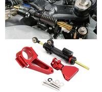 Pieza de Motocicleta Pieza para Motocicleta Amortiguador De Dirección Ajustable para Honda CBR 600 CBR600 F4i 1999-2007 2006 2005 2004 2003 2002 2001(Rosso)